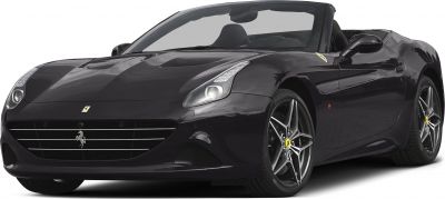Front view of a convertible with sporty grille and alloy wheels
