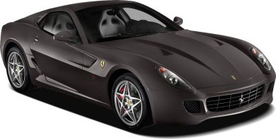 Aerodynamic luxury sports coupe front with alloy wheels