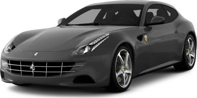 Front grille and LED headlights of a sporty luxury car