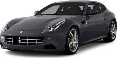 Front grille and sleek headlights of a luxury sports car