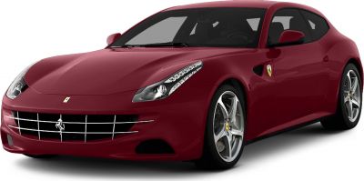 Sporty front view with unique LED headlights and large grille