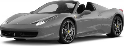 Convertible sports car with aerodynamic design and alloy wheels