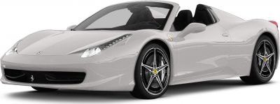 Convertible sports car with aerodynamic styling and alloy wheels