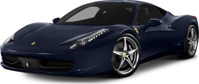 Aerodynamic front with sleek headlights and five-spoke alloy wheels