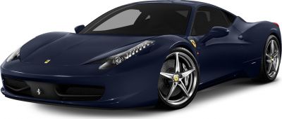 Aerodynamic front design with distinctive headlights and alloy wheels.