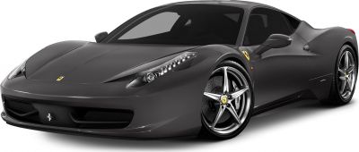 Front 3/4 view with sleek headlights and alloy wheels