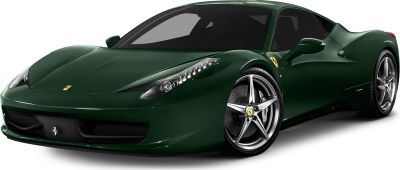 Front angle with aerodynamic shape and LED headlights