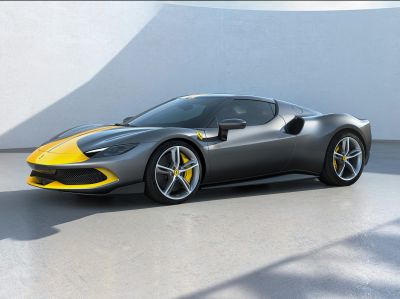 2021 Ferrari 296 GTB 3/4 front-left view