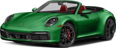 Green convertible with red interior and sport alloy wheels
