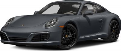 Front side view with aerodynamic design and black multi-spoke wheels