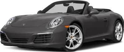 Front fascia and alloy wheels of a convertible sports car