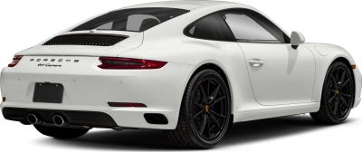 Rear side profile with taillights and black alloy wheels