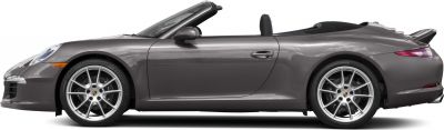 Two-door convertible sports roadster with alloy wheels and rear spoiler