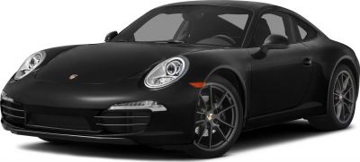 Front view with LED headlights and alloy wheels