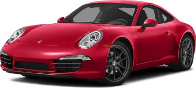 Front view with LED daytime running lights and alloy wheels