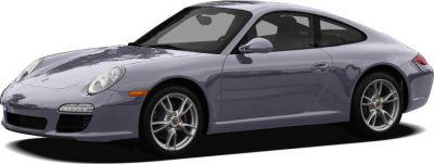 Front-side profile of sleek sports coupe with alloy wheels and aerodynamic shape