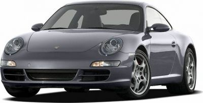 Front fascia with round headlights and alloy wheels