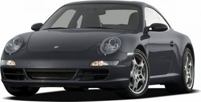 Front view with sleek round headlights and aerodynamic body