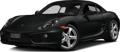 Black sports coupe with distinctive headlights and alloy wheels