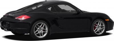 Rear-side profile showing wheels and taillights of a sports coupe