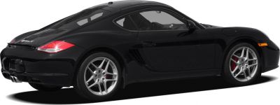 Black coupe with sporty rear side profile, alloy wheels and dual exhaust