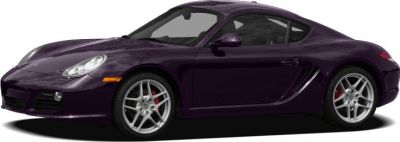 Side profile of a sleek sports coupe with alloy wheels.