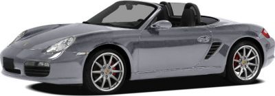 Convertible sports roadster with sleek aerodynamic profile and alloy wheels