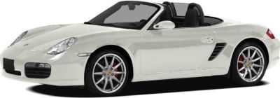 White convertible sports car with alloy wheels and sleek design