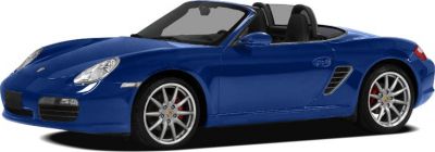 Convertible roadster with aerodynamic styling and alloy wheels.