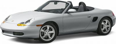 Silver convertible with sleek front side profile and mid-engine design