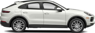 Side profile of SUV with aerodynamic shape and alloy wheels