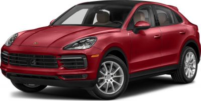 Red SUV with LED headlights and alloy wheels