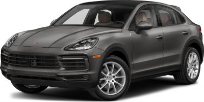 Front view of SUV with detailed headlights and alloy wheels
