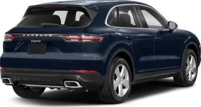 Modern SUV rear design with LED tail lights and dual exhausts