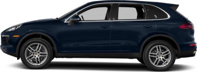 Side profile of a sleek SUV with alloy wheels and refined body lines