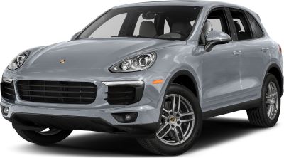Front angle silver SUV with distinctive headlights and large grille