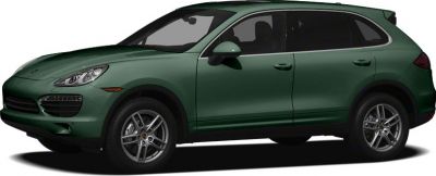 Side profile of an SUV with alloy wheels and tinted windows