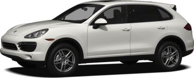 White luxury SUV side profile with alloy wheels and sleek design