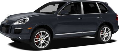 Mid-size SUV front and side view with alloy wheels and sporty brake calipers