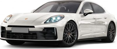 Front view with LED headlights and alloy wheels
