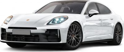Sleek front styling with LED headlights and sporty grille design