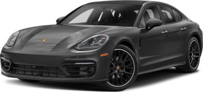 LED headlights with intricate design and black multi-spoke alloy wheels