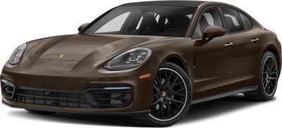 Front side view with LED headlights and alloy wheels