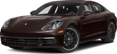 Luxury sedan with LED headlights and alloy wheels