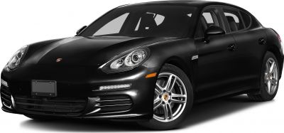 Front-side view with LED daytime running lights and sleek aerodynamic body.