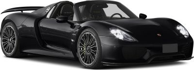 Convertible sports car with aerodynamic design and eye-catching wheel rims