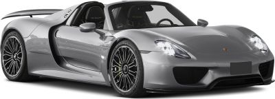 Aerodynamic front and side profile with sporty wheels and racing-style seats