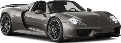 Aerodynamic hybrid supercar with distinctive multi-spoke wheels and low-profile design