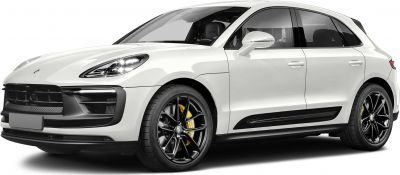 White compact SUV with black alloy wheels and sporty design