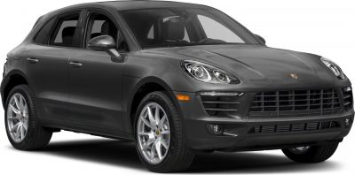 Front-side view of luxury SUV with LED headlights and alloy wheels